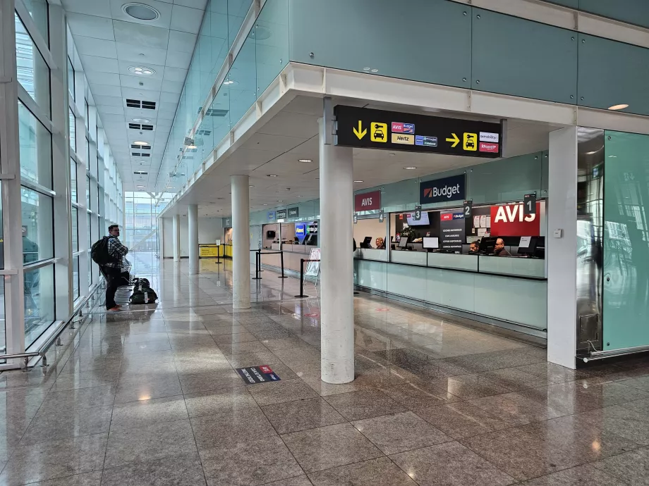 Biludlejning, Terminal 1