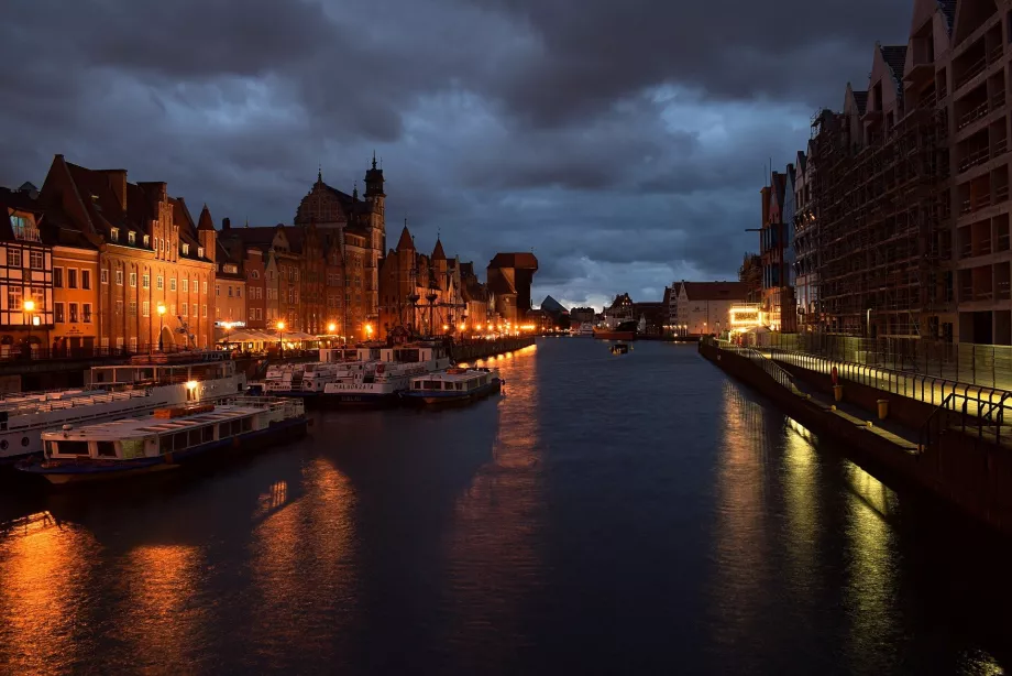 Moltway Embankment om natten