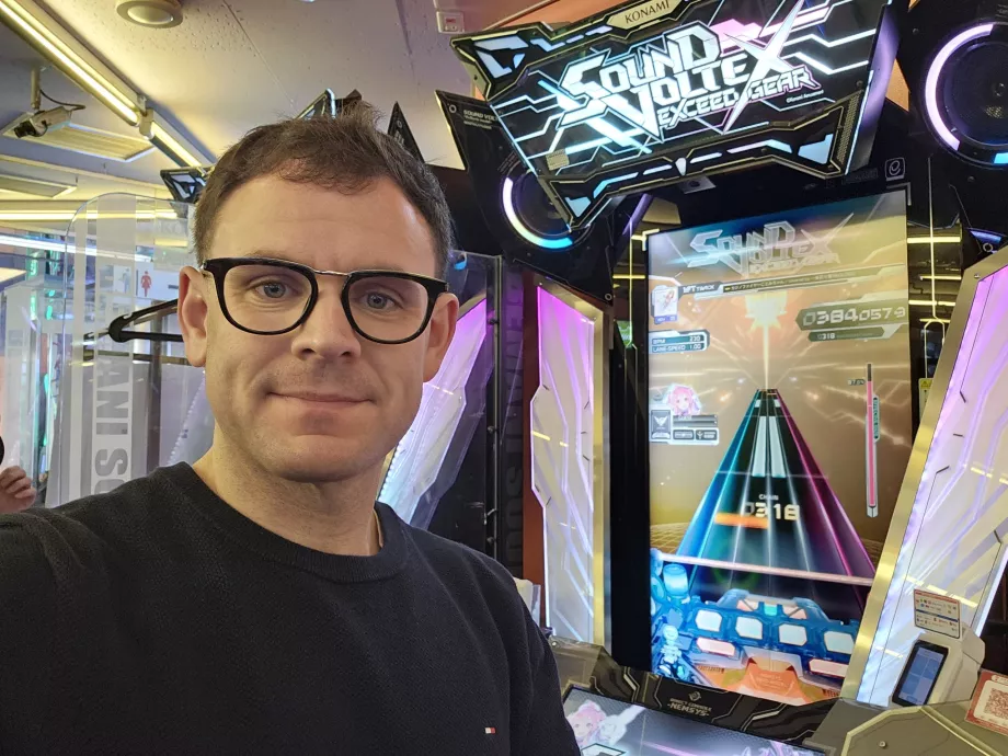 Mig i Akihabara Game Room