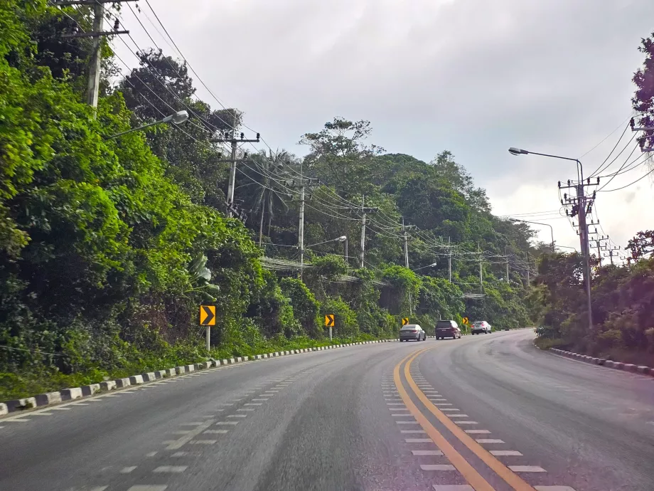 Hovedveje rundt om øen