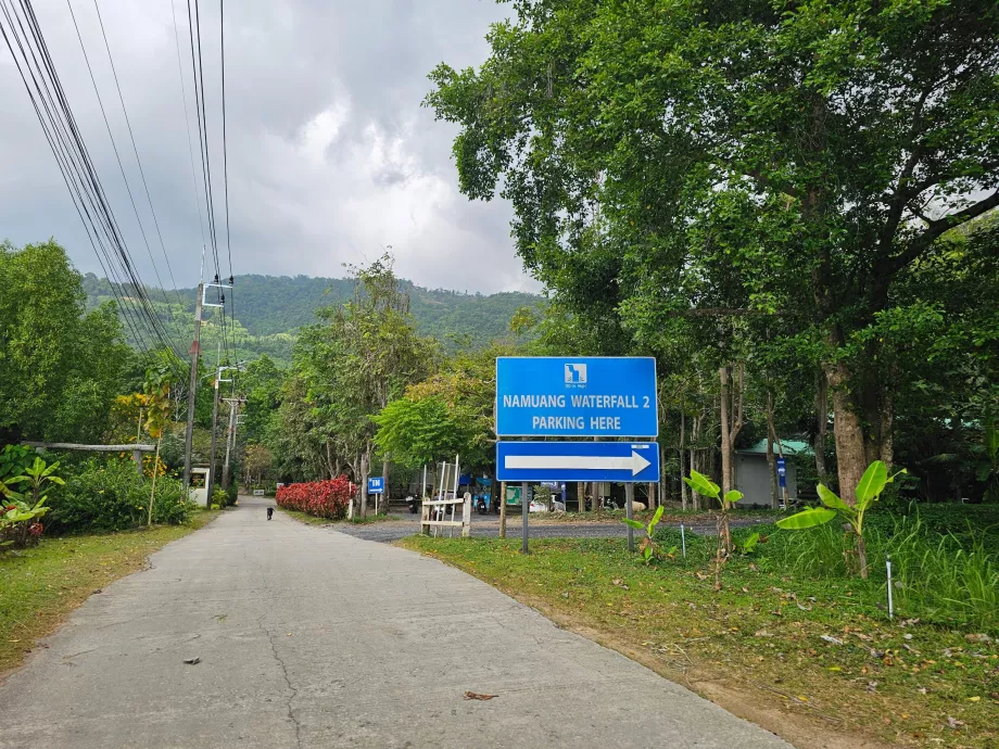 Retning Namuang vandfald 2