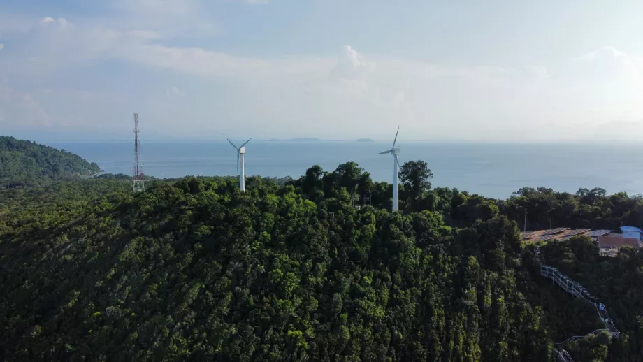 Udsigt over Pulau Kecil, Perhentian, Malaysia
