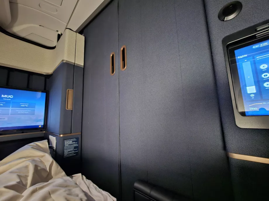 Den lukkede dør til min suite