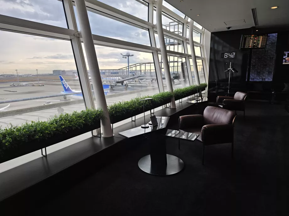 Udsigt over flyvepladsen