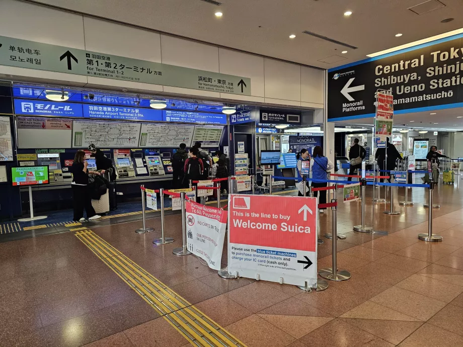 Suica IC-kortmaskiner