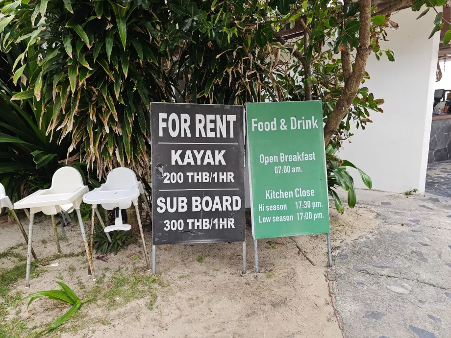 Silver Beach, vandsport