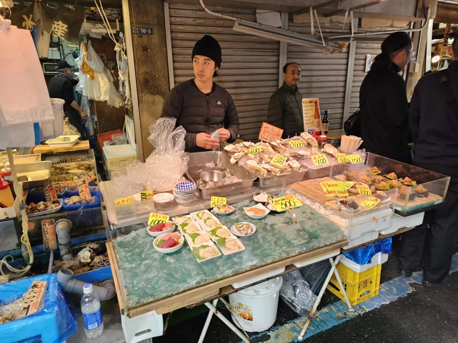 Tsukiji fiskemarked