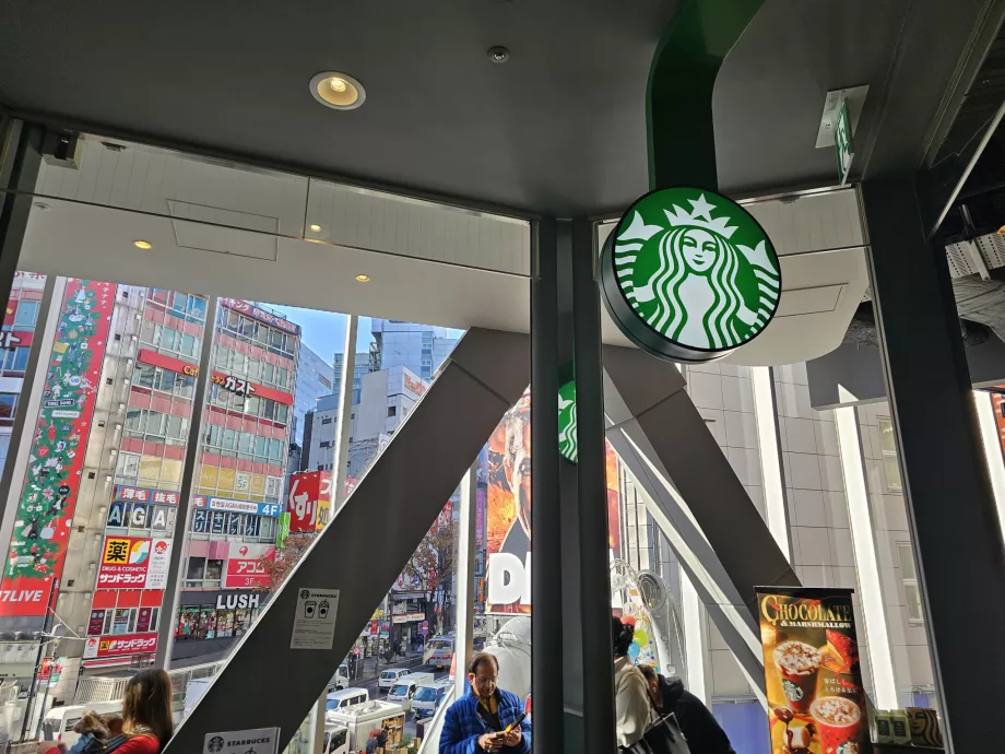 Starbucks på Shibuya