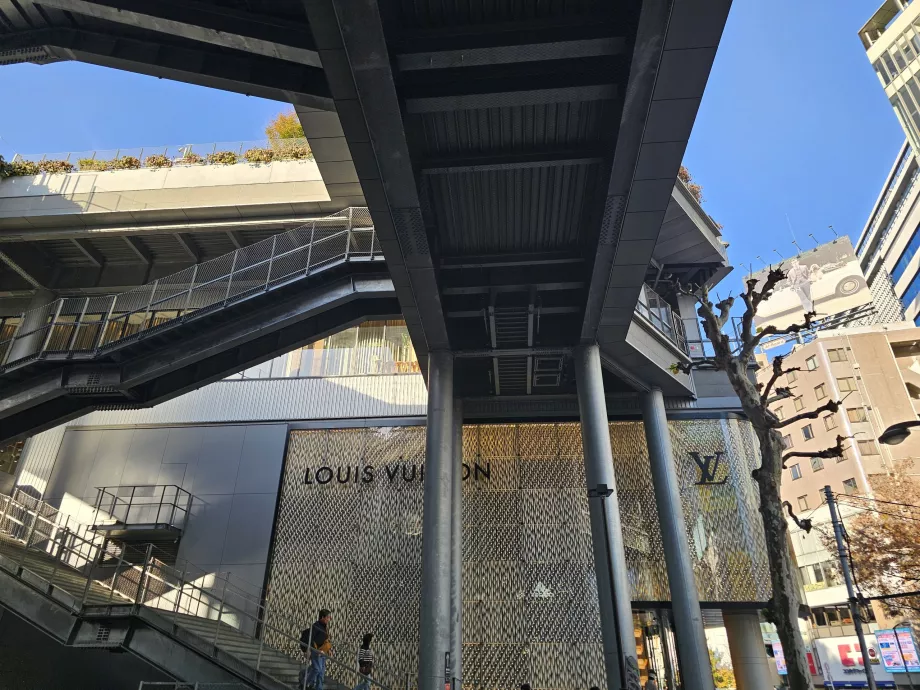 Trappe til Miyashita Park