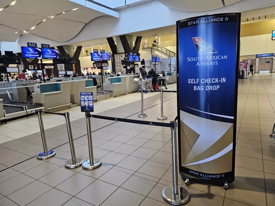 Sydafrikansk check-in
