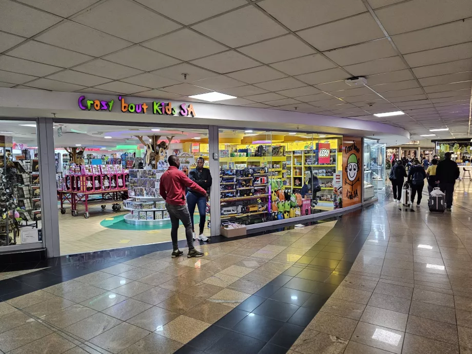 Legetøjsbutik, transitområde