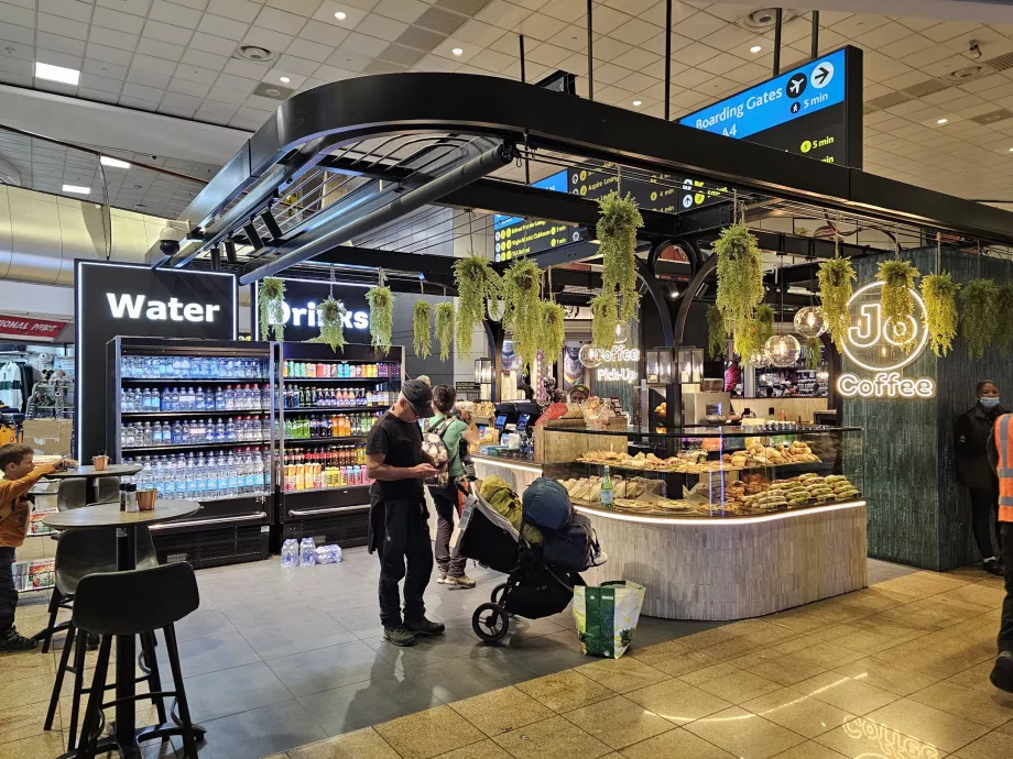 Café i transitområdet