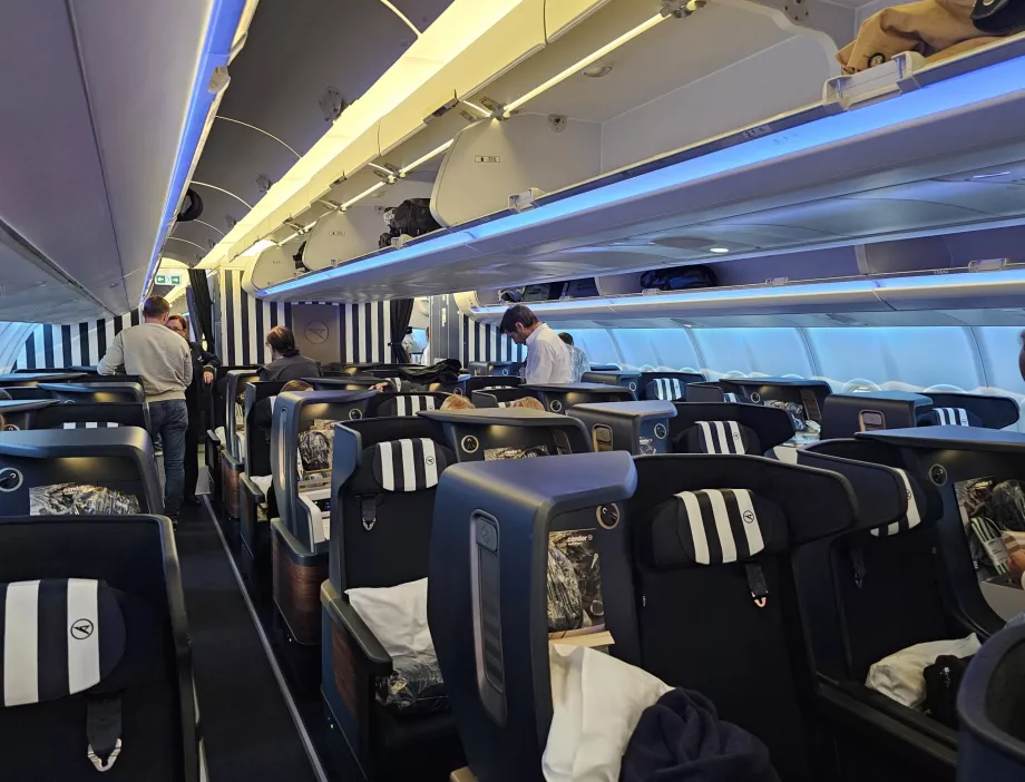 Kabine på business class