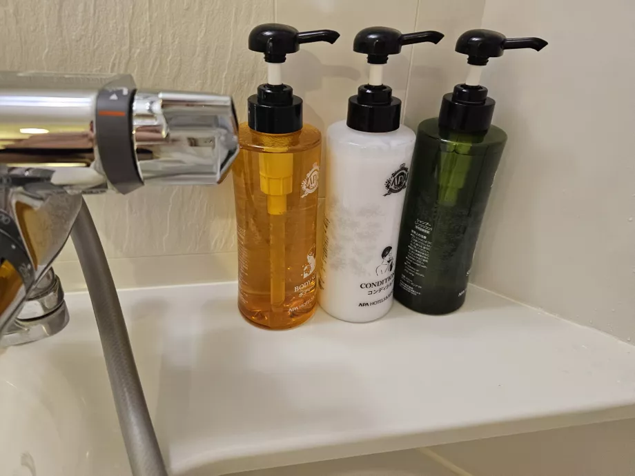 Shampoo, sæbe og balsam