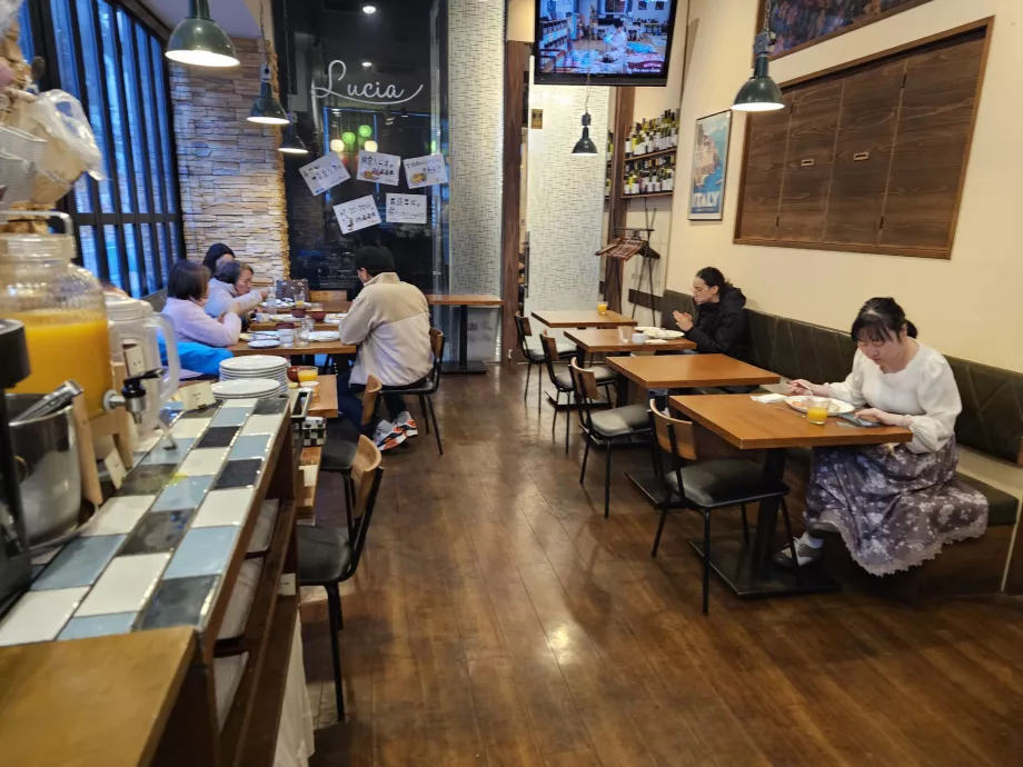 Morgenmad - pizzeria Lucia