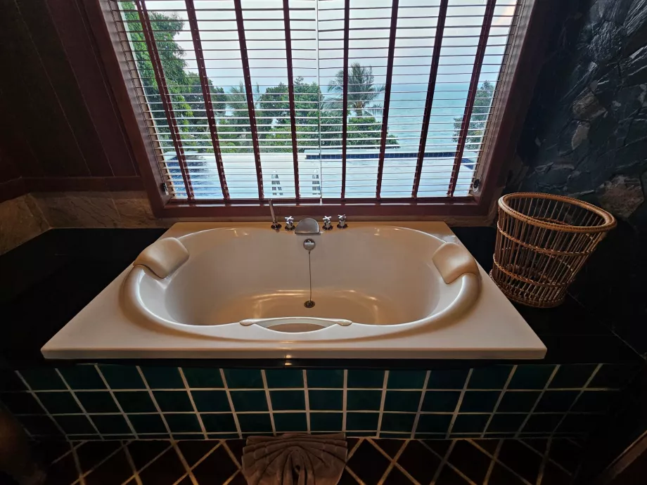 Badekar på badeværelset