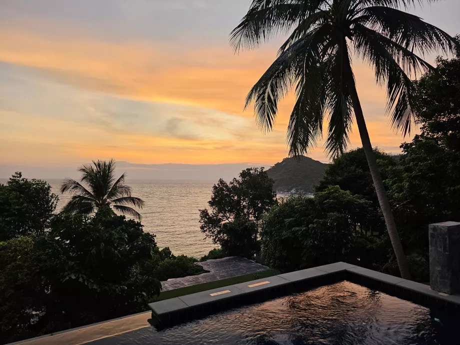 Morgenudsigt fra værelset