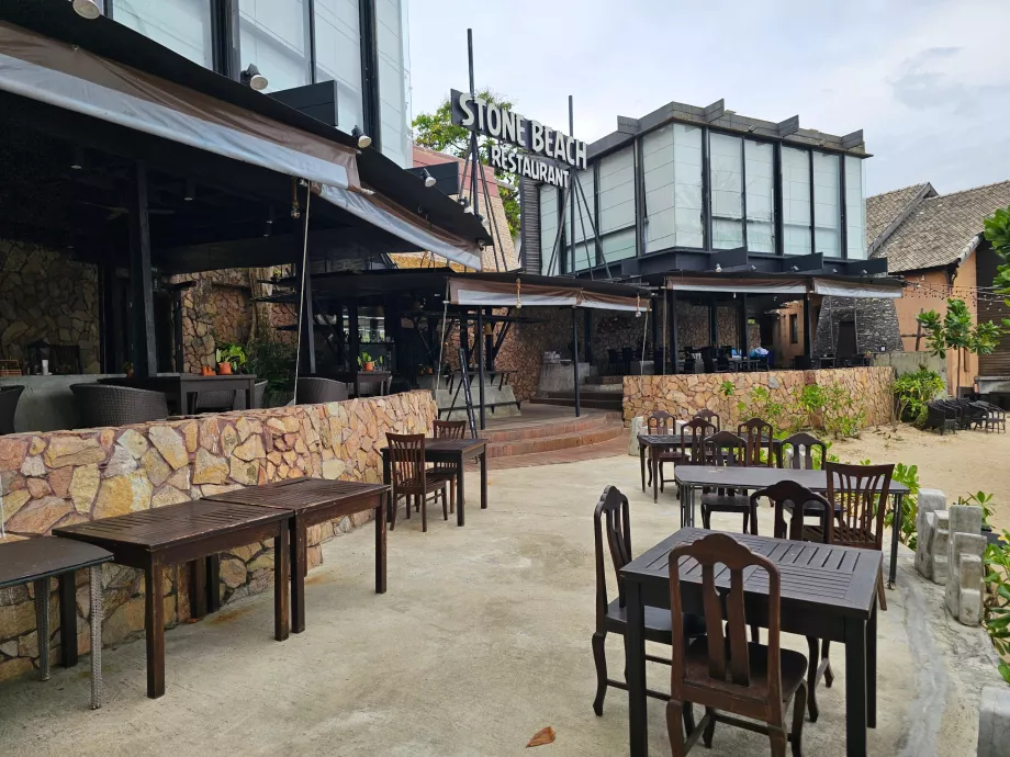 Restaurant på stranden