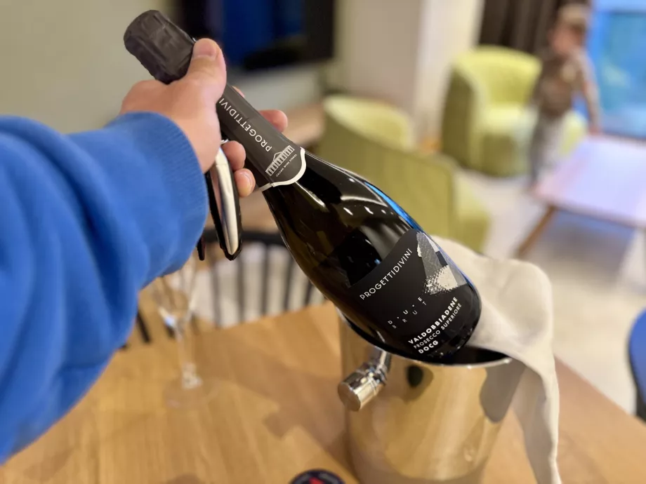 Prosecco til at byde dig velkommen