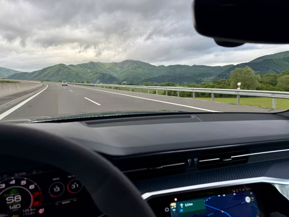 På vej til de lave Tatra-bjerge