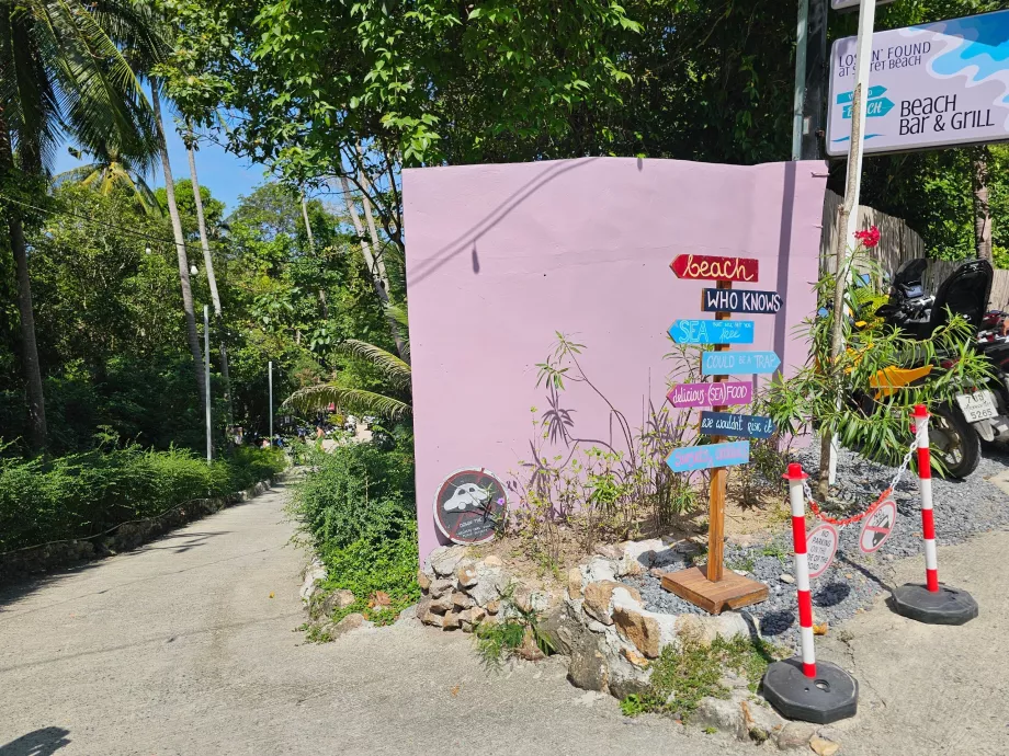 Vejen til Secret Beach