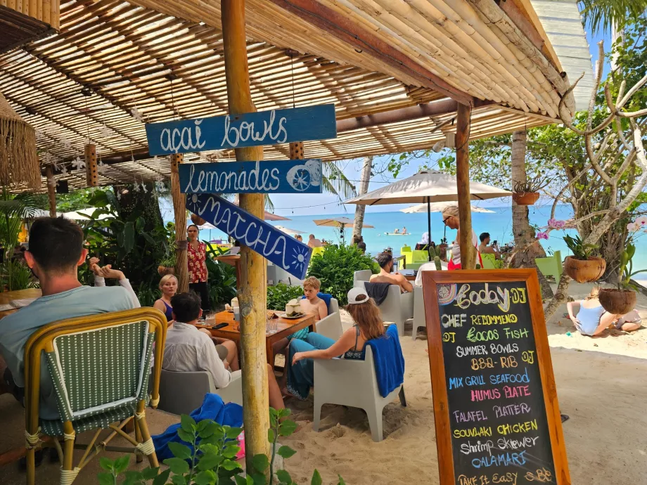 Restauranter på Secret Beach
