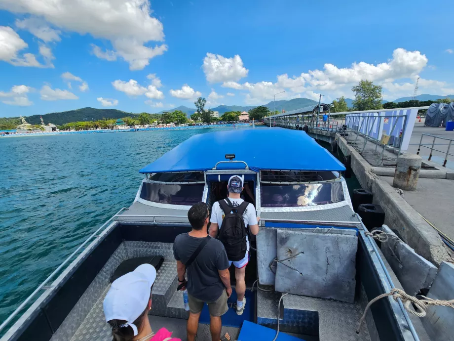 Speedbåd Koh Phangan - Koh Samui