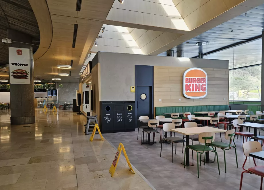Burger King efter sikkerhedstjek