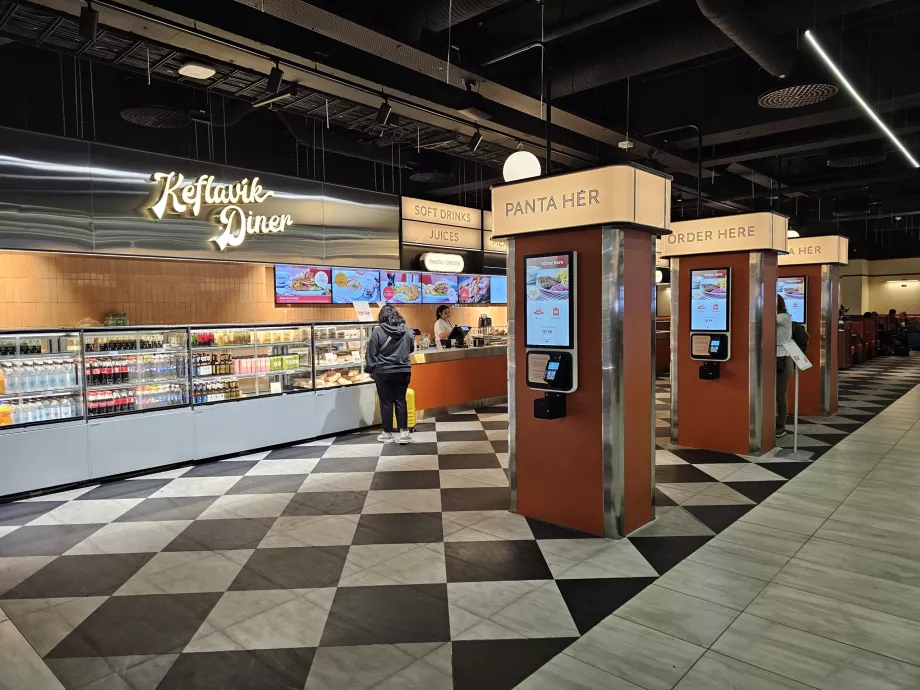 Restauranter i ikke-Schengen-delen