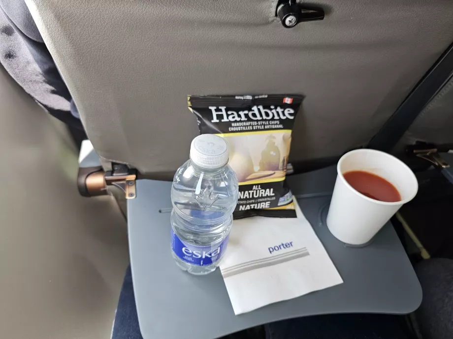 Gratis forfriskninger i flyet