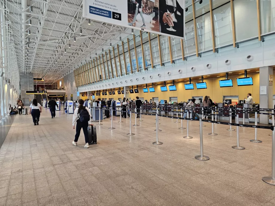Quebec City lufthavns afgangshal