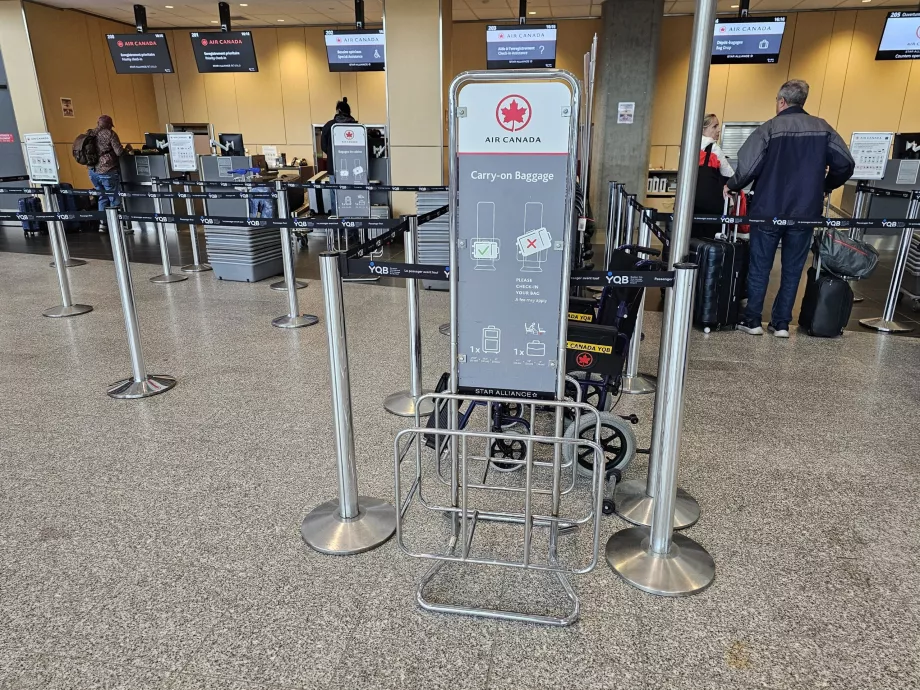 Skabelon til håndbagage