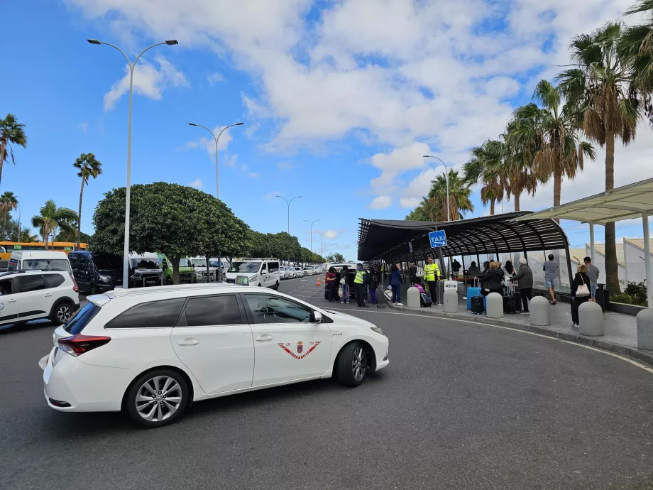 Taxaholdeplads