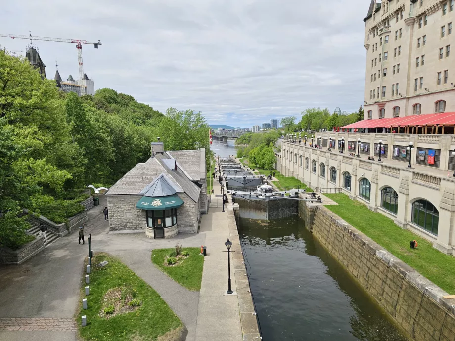 Rideau Kanalens sluser