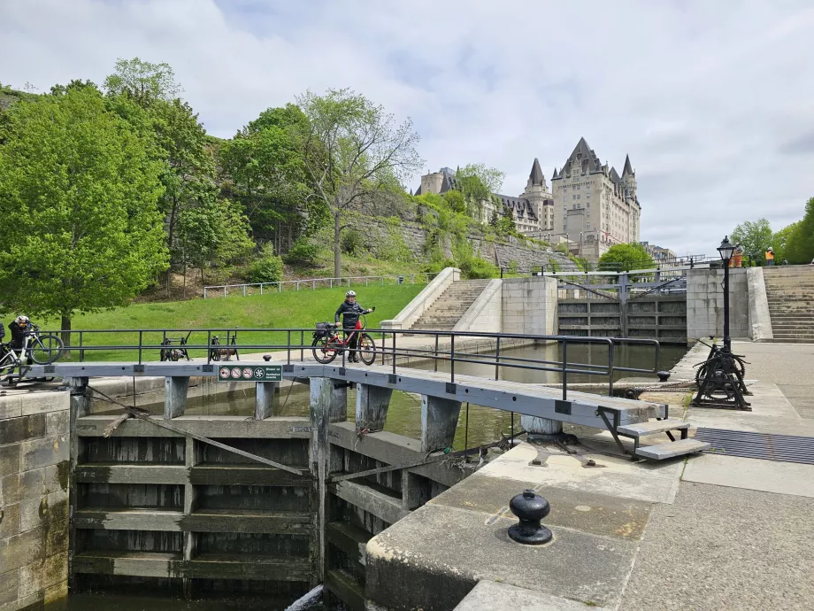 Rideau Kanalens sluser