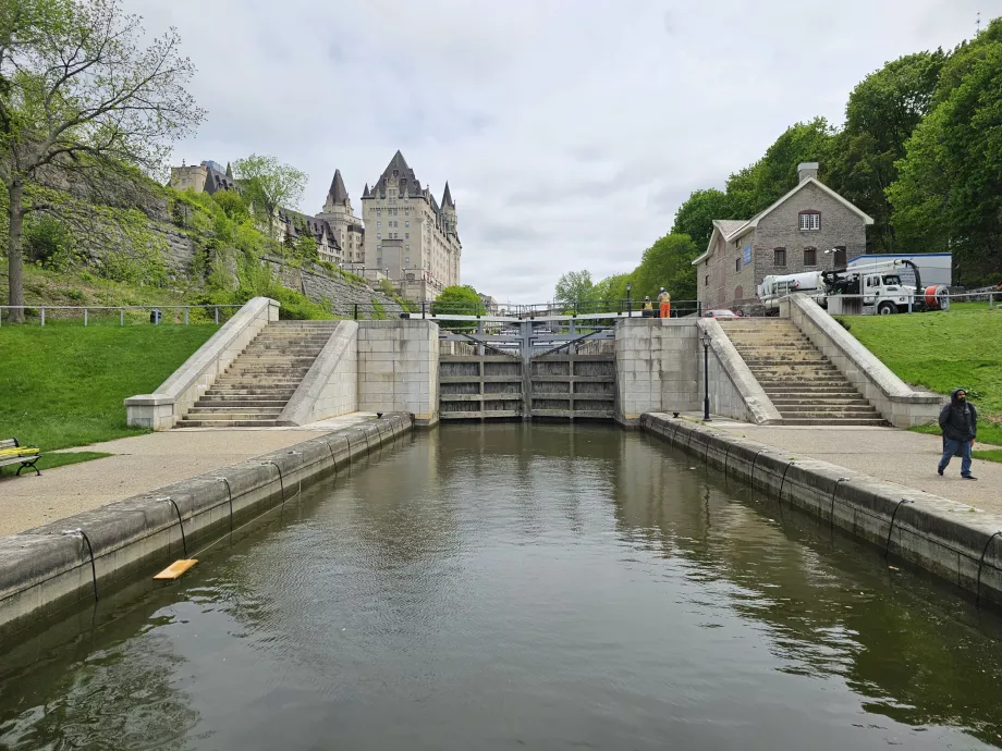 Rideau Kanalens sluser