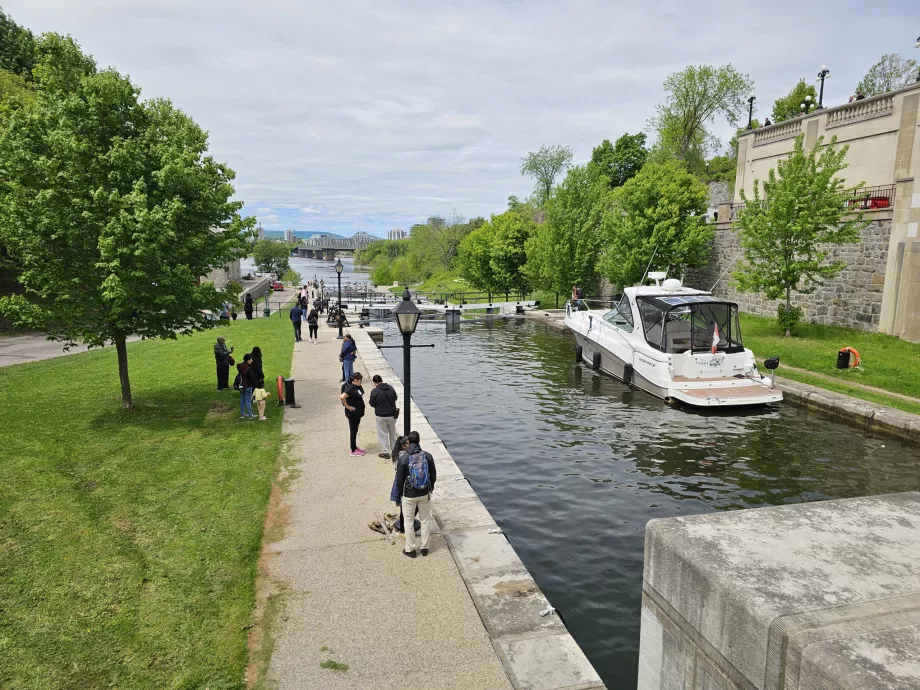 Rideau Kanalens sluser