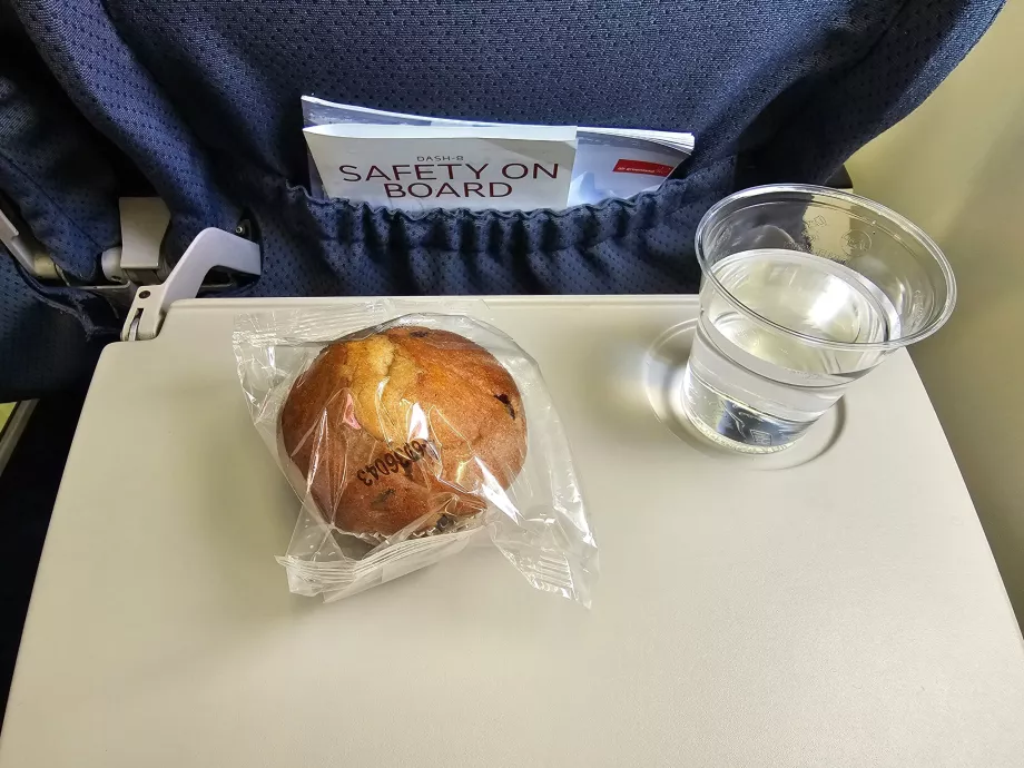 Dessert, international flyvning Iqaluit-Nuuk