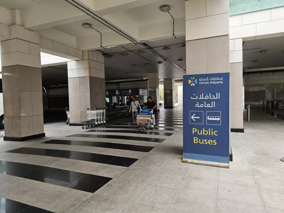 Busstoppested for offentlig transport