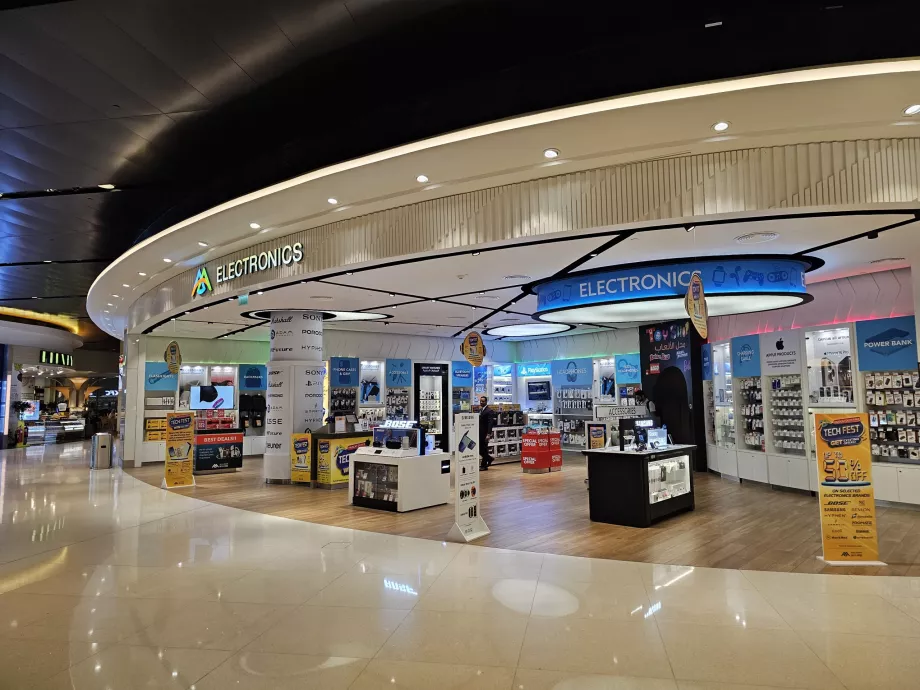 Butikker med rejseelektronik