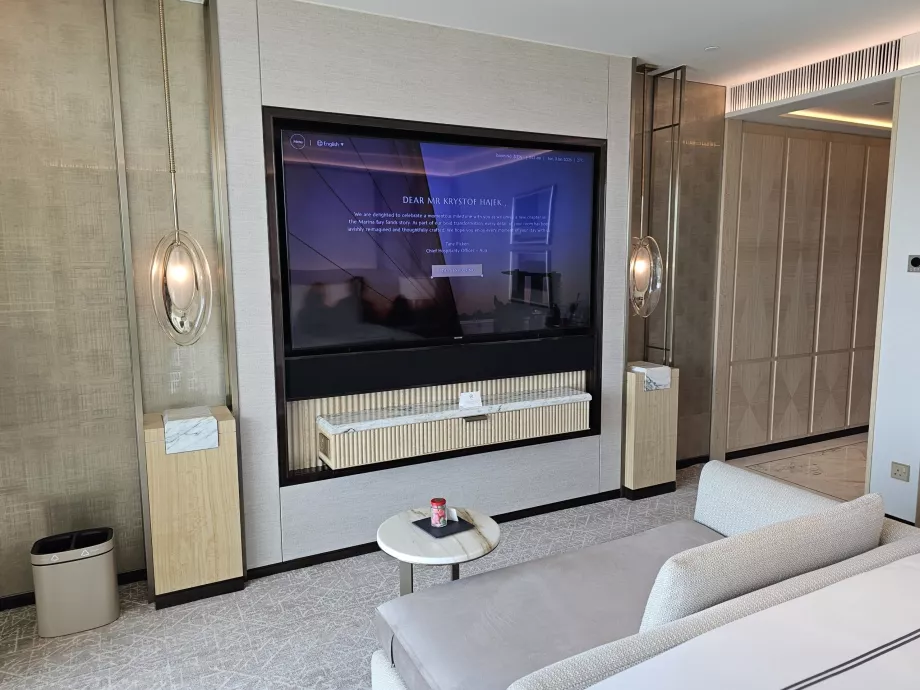 Fjernsyn på værelset