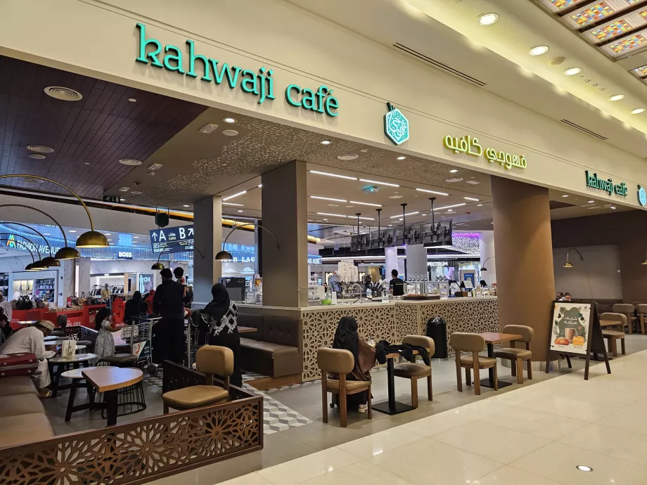 Café, transitområde