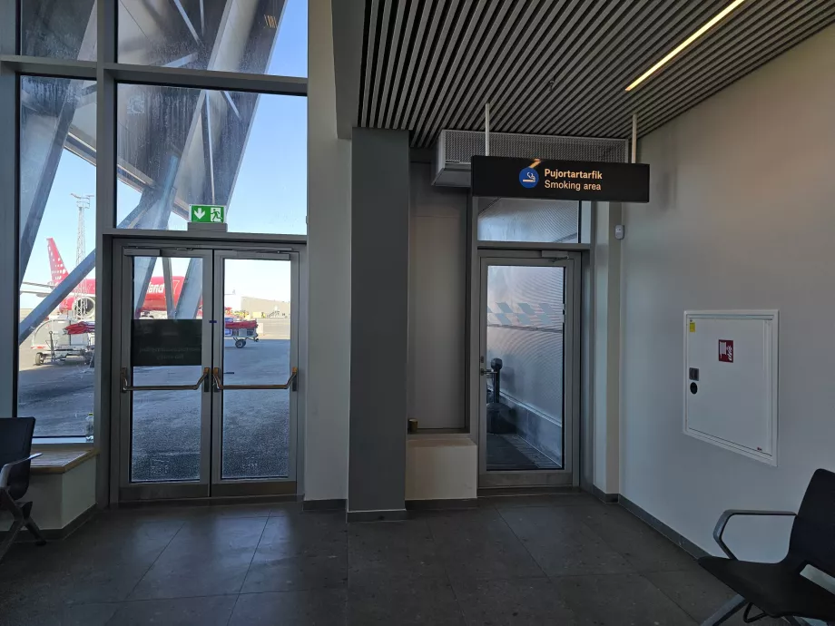 Rygerum i transitafdelingen