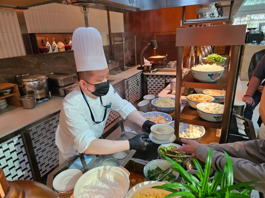 Morgenmad på Rise Restaurant