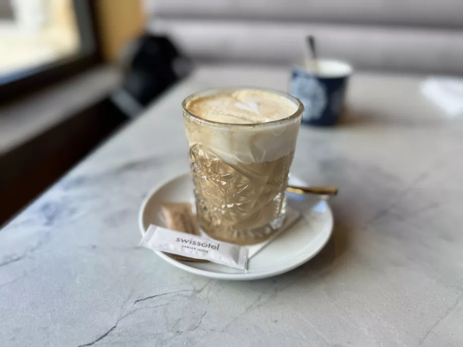 Flat white til morgenmad