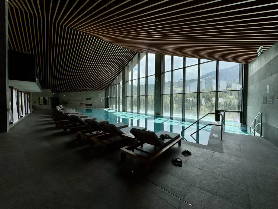 Indendørs og udendørs swimmingpool