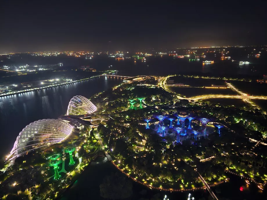 Natudsigt over Gardens by the Bay