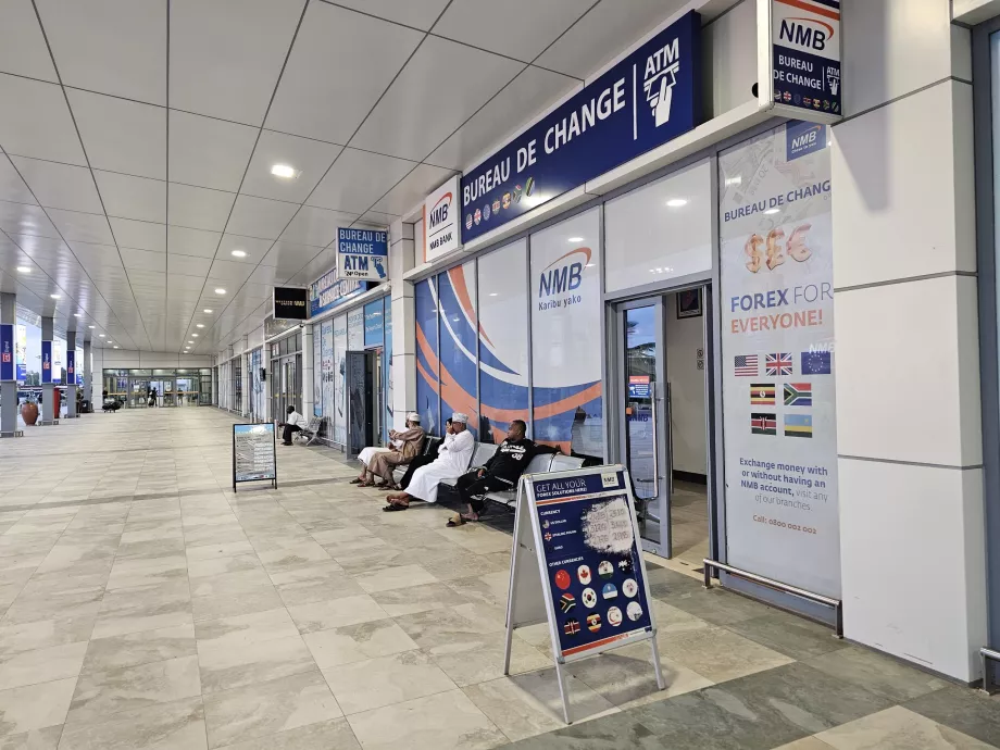 Valutaveksling og pengeautomater