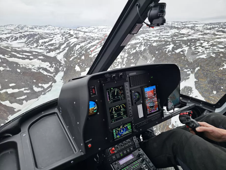 Helikoptertur i Kangia