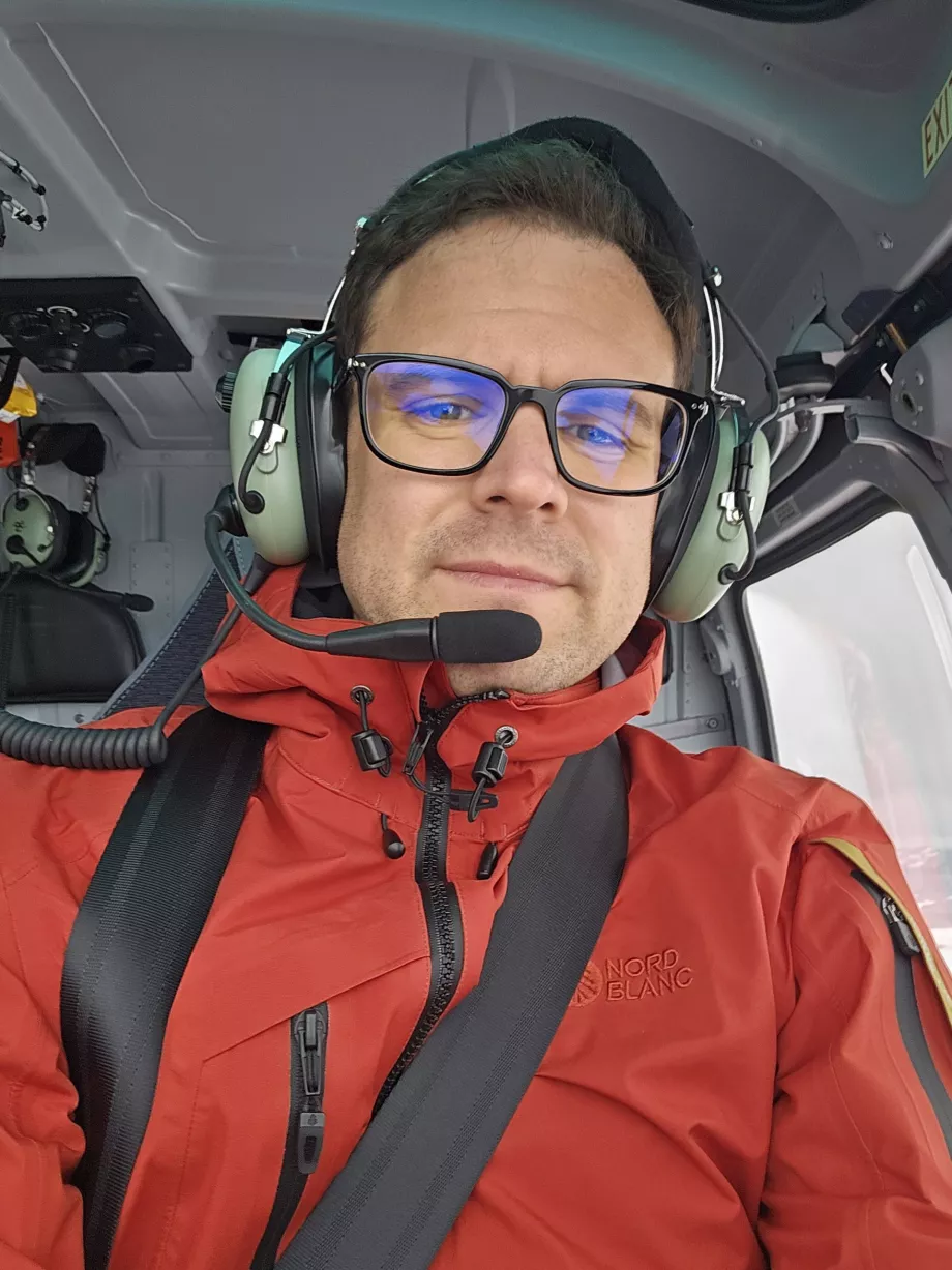 Helikoptertur i Kangia